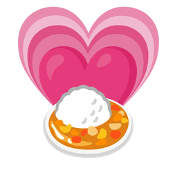 Curry rice and Growing heart