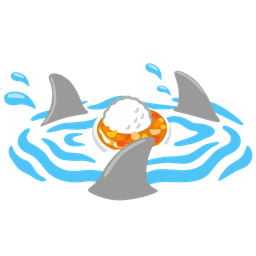 Curry rice and Shark