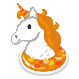 Curry rice and Unicorn