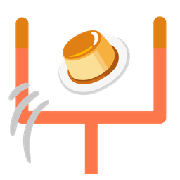 Custard and American football