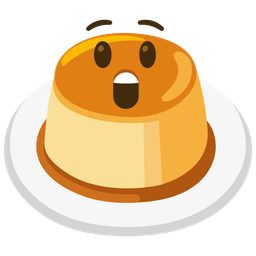 Custard and Astonished face