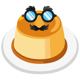 Custard and Disguised face