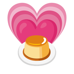 Custard and Growing heart