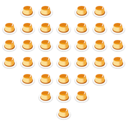 Custard and Heart suit