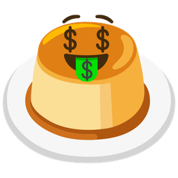 Custard and Money-mouth face