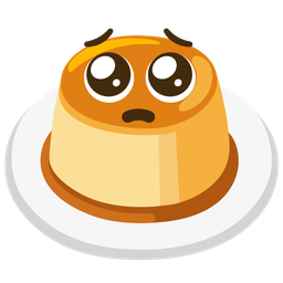 Custard and Pleading face