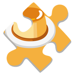 Custard and Puzzle piece