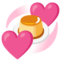 Custard and Revolving hearts
