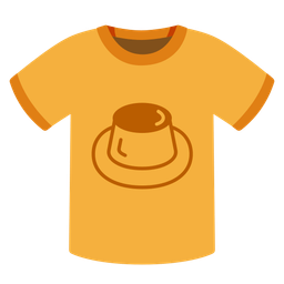 Custard and T-shirt