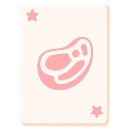 cut of meat and joker