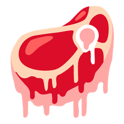 Cut of meat and Melting face