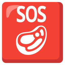 cut of meat and SOS button