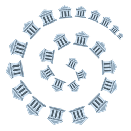 cyclone and classical building