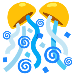 cyclone and confetti ball