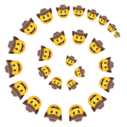 cyclone and cowboy hat face