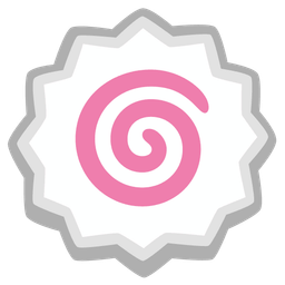 cyclone and fish cake with swirl