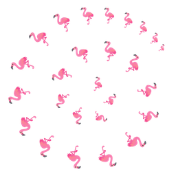 cyclone and flamingo