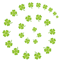 cyclone and four leaf clover