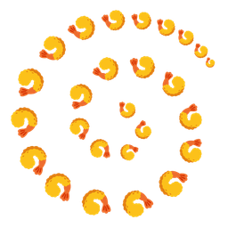 cyclone and fried shrimp