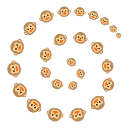 cyclone and monkey face