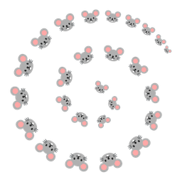 cyclone and mouse face