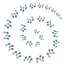 cyclone and musical notes