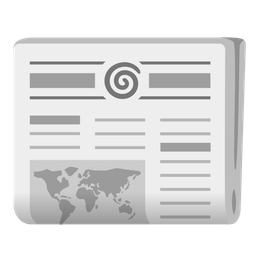 cyclone and newspaper