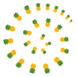 cyclone and pineapple