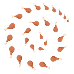 cyclone and poultry leg