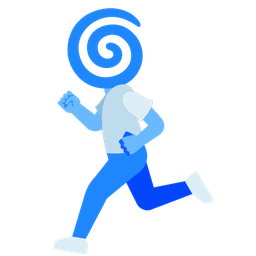 cyclone and running shoe