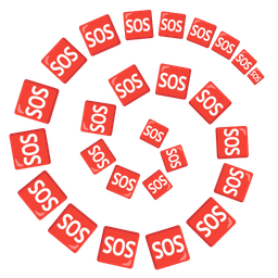 cyclone and SOS button