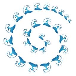 cyclone and water wave