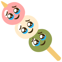 Dango and Face holding back tears