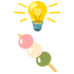 Dango and Light bulb