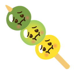 Dango and Nauseated face