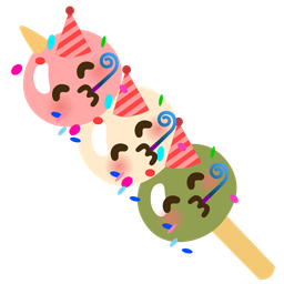 Dango and Partying face