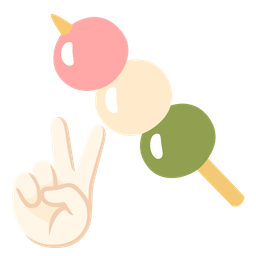 Dango and Peace symbol