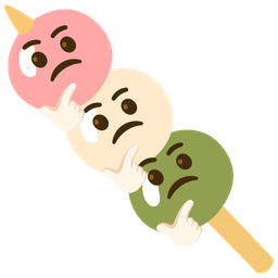 Dango and Thinking face