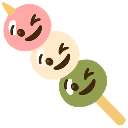 Dango and Winking face