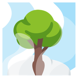 deciduous tree and hot springs