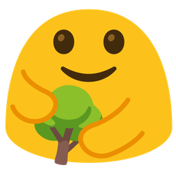 deciduous tree and people hugging