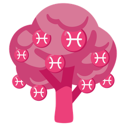 deciduous tree and Pisces