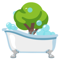 deciduous tree and soap