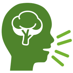 deciduous tree and speaking head