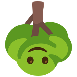 Deciduous tree and Upside-down face