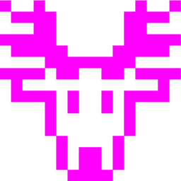 Deer and Alien monster