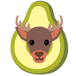 Deer and Avocado