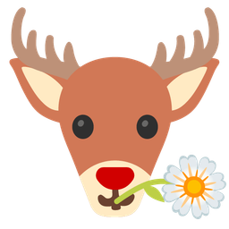 deer and blossom