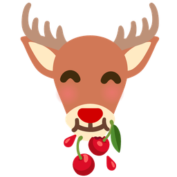 Deer and Cherries