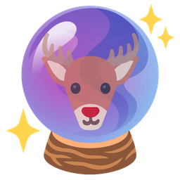 Deer and Crystal ball